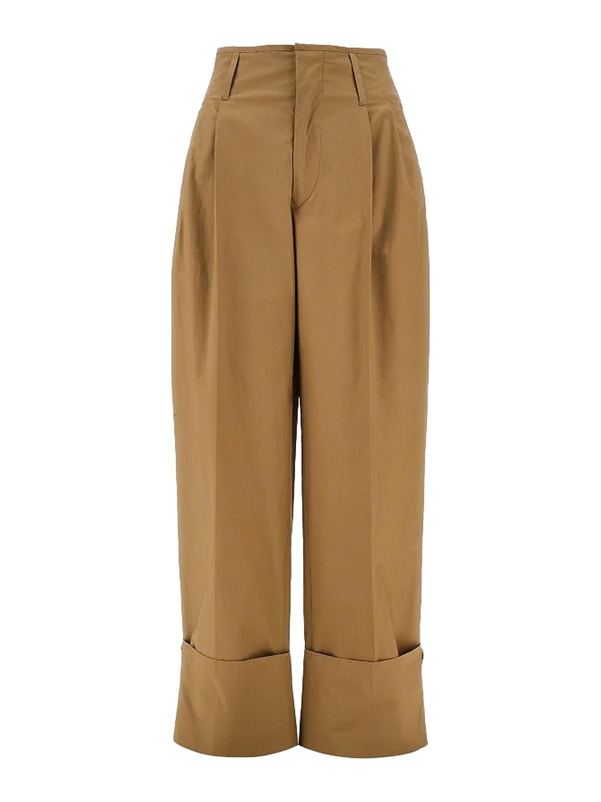 パンツ ROTATE FW25 'Poplin Tapered Striped' pants (114400000 1000) Poplin Tapered Pants Striped Black - ROTATE Birger Christensen